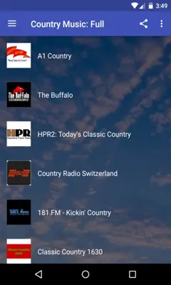 Country Music Full Free android App screenshot 2